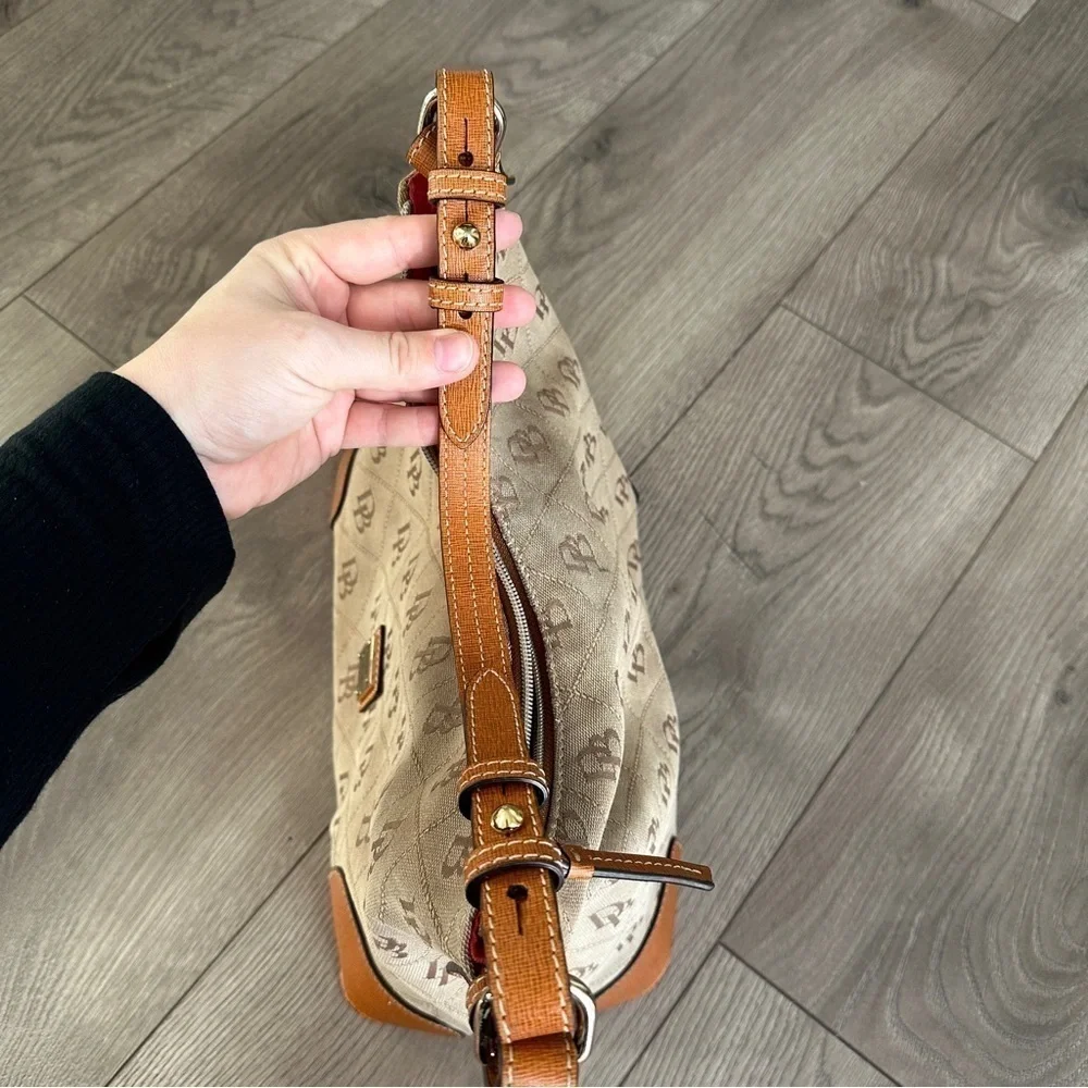 Dooney & Bourke Americana Signature Erica Hobo Bag